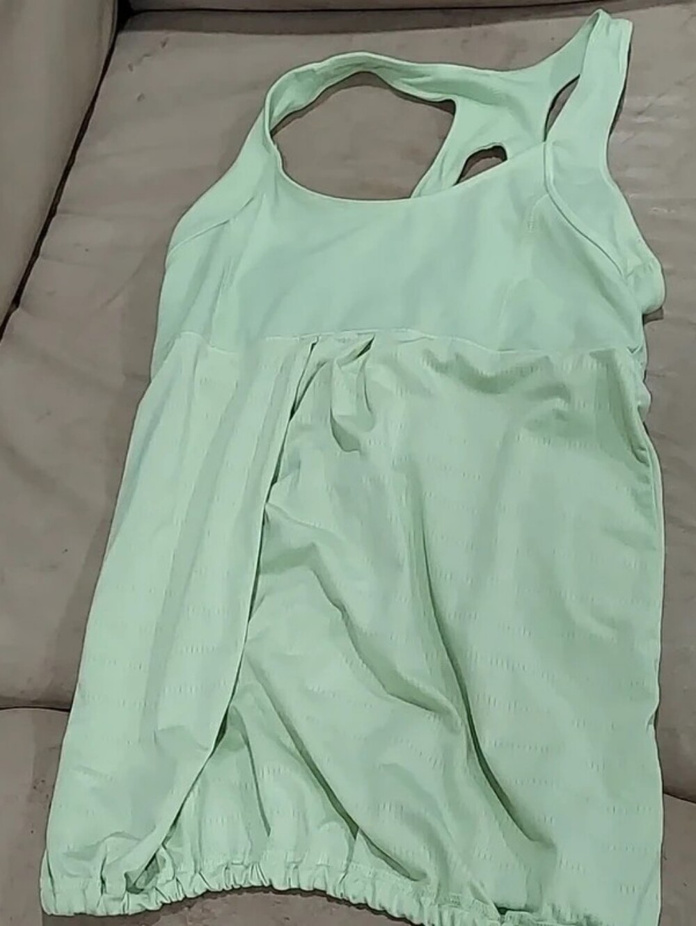 Old Navy Active Light Mint Racerback Tank Top